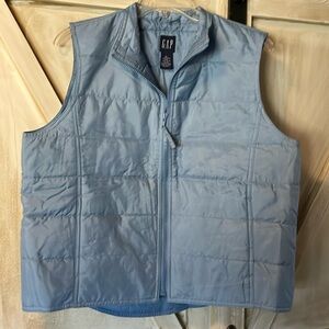 Gap vest size L Nylon Blue